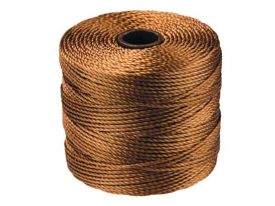 Beadsmith S-lon Bead Cord Copper   Tex 210 Gauge #18 70m - Standard Image - 1
