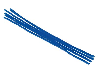Ferris Cowdery Wax Profile Wire 90 Degree Corner Blue 1.5mm Pack of 6 - Standard Image - 1
