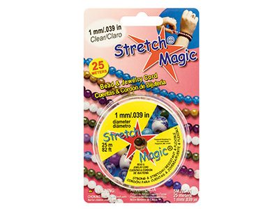 Stretch Magic Elastic Bead Cord    1.0mm X 25m Reel - Standard Image - 1