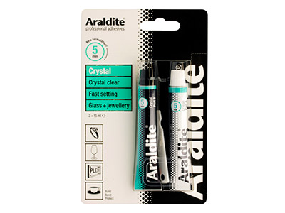 Araldite Crystal 2x15ml Tubes,     UN3082 - Standard Image - 1