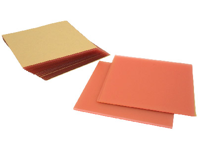 Ferris Flat Casting Wax Sheets,    Pink, Box Of 15 - Standard Image - 1