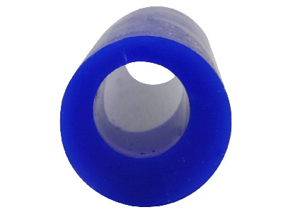 Ferris Round Wax Tube With Off     Centre Hole, Blue, 152mm/6