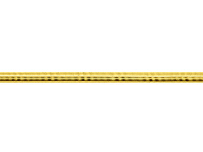 Gold Tone Gimp Size C, 0.80mm, 2 X 1 Metre Lengths - Standard Image - 2