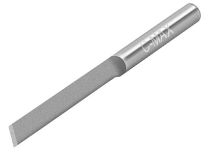 GRS® C-Max Carbide Parallel Flat   Graver 0.6mm Tool Point Width - Standard Image - 4