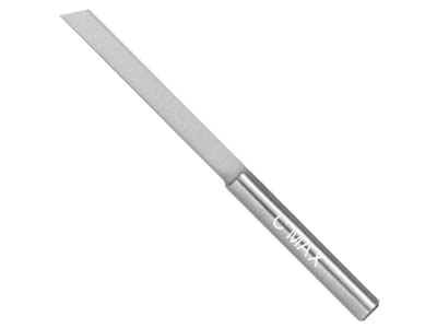 GRS C-Max Carbide Tapered Flat     Graver 1.2mm X 10 Degree Tool Point Width