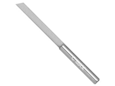 GRS C-Max Carbide Tapered Flat     Graver 1.4mm X 10 Degree Tool Point Width