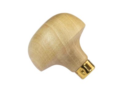 Wooden Handle, Short Mushroom