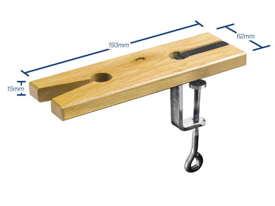V Shaped Bench Peg With Clamp - Standard Image - 5
