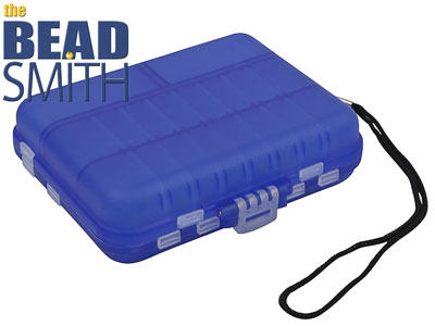 Beadsmith Blue Mini Travel Box