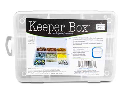 Beadsmith Small Keeper Box 9       Compartments 19x13cm - Standard Image - 3