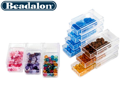 Beadalon Bead Storage Stack Drawers Pack of 10 - Standard Image - 2