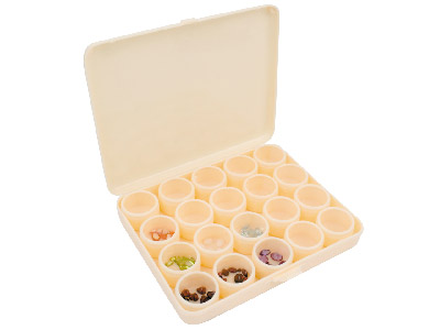 Storage Set, Plastic 20 Plastic    Containers In A Plastic Box - Standard Image - 1