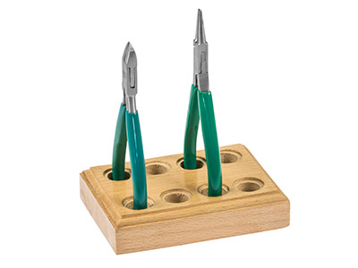 Wooden Pliers Holder For 4 Pliers - Standard Image - 1