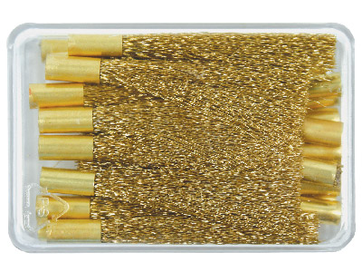 Brass Pencil Brush Refill          Pack of 24 - Standard Image - 2