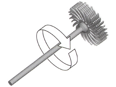 3M Radial Disc Kit, 6 Each, 3      Grades And 3 Mandrels - Standard Image - 3