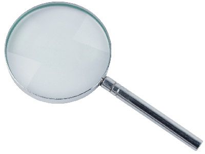3 Magnifying Glass, Lightweight   Handheld 2.25x Magnification