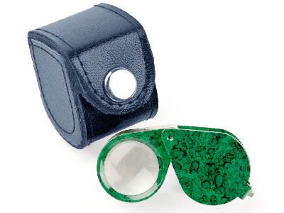 Loupe Triplet Type Green X10       Magnification