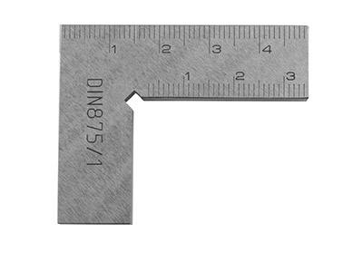 Technique Professional Stainless   Steel Engineers Square 50 X 40mm - Standard Image - 1