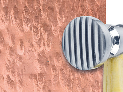 Texturing Hammer, Checkered/ Wide  Stripe - Standard Image - 2
