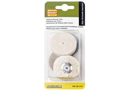 Proxxon Polishing Set For Use With Polishing Machine