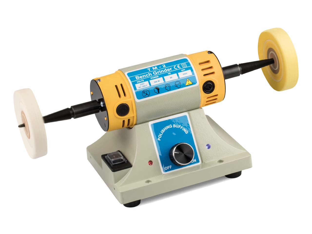 Mini Variable Speed Polishing Motor, Double Spindle