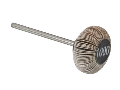 Technique™ Emery Flap Wheel, Oval, 1000 Grit - Standard Image - 1