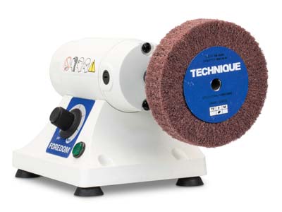Technique™ Satin Finish       Wheel, Aluminium Oxide, Fine, 100mm X 25mm - Standard Image - 4
