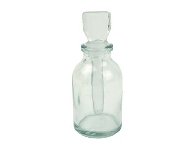 Round Glass Acid Bottle