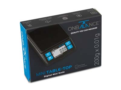 On Balance MTT-200 Mini Table Top  Scale, 200g X 0.01g - Standard Image - 6