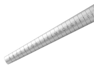 Ring Stick A - Z+6 Anodised        Aluminium - Standard Image - 2
