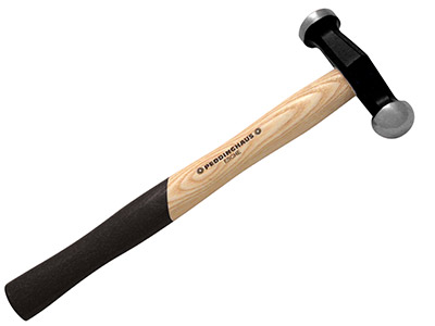 Peddinghaus Polishing Hammer, 1 X Ball, 1 X Shallow Dome