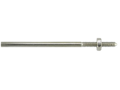 Screw Thread Mandrel For Rubber    Cylinder Burrs Etc.