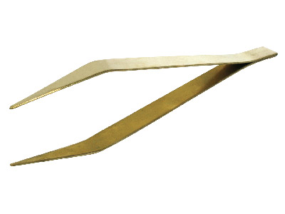 Brass Tweezers, Large - Standard Image - 1