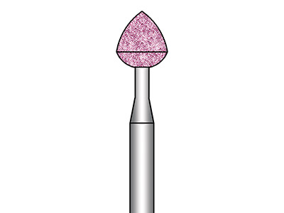Pink Carborundum Flame Abrasive    5.00mm 657 - Standard Image - 2