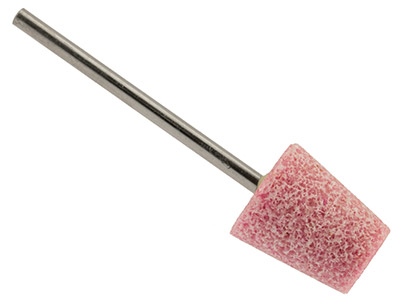 Pink Carborundum Trapeze Abrasive  13.00mm 749 - Standard Image - 1