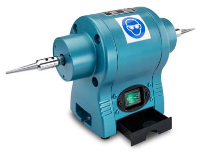 Milbro Polishing Motor 1/2hp,      Includes Spindles, 2,800rpm - Standard Image - 3
