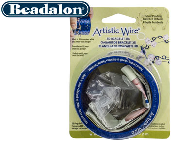 Beadalon 3D Bracelet Jig With 20   Pegs - Standard Image - 3