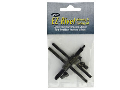Beadsmith Ez-rivet Piercing And    Flaring Kit 3/32