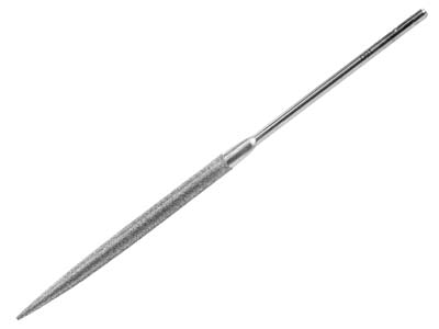 Vallorbe 140mm5.5 Half Round,    Diamond Needle File For Finishing