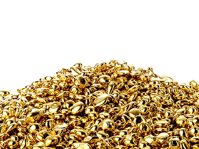 14ct Ay Yellow Grain, 100% Recycled Gold - Standard Image - 1