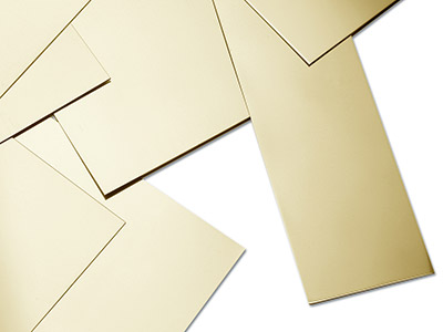 14ct Yellow Gold Sheet 1.00mm,     Fully Annealed, 100% Recycled Gold - Standard Image - 1
