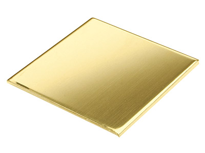 22ct Yellow Gold Sheet 0.50mm,     Fully Annealed, 100% Recycled Gold - Standard Image - 1