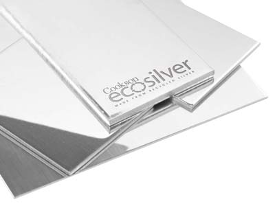 ecosilver sheet 00mm silver recycled cooksongold sterling annealed fully csa