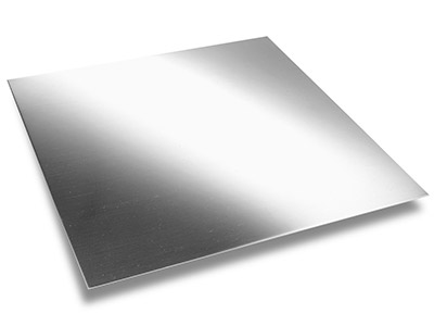 Britannia Silver Sheet 0.50mm Fully Annealed, 100% Recycled Silver - Standard Image - 1