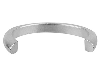 Platinum 5 Stone Ring Shank Size M - Standard Image - 2