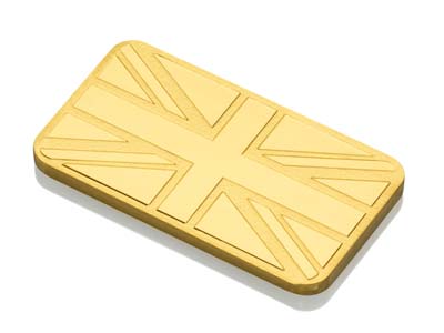 Fine Gold Bar 20gm Stamped UK       Design, Certified And Supplied In A Blister Pack, 100% Recycled Gold - Standard Image - 4