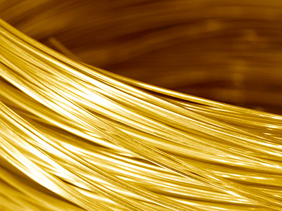 9ct Yellow Gold Solder Wire Medium 0.38mm, Assay Quality .375, 100%   Recycled Gold - Standard Image - 1