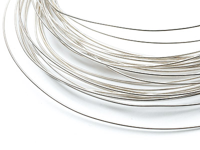 Fine Silver Round Wire 0.30mm X 3m  Fully Annealed, 2.2g, 100% Recycled Silver - Standard Image - 1