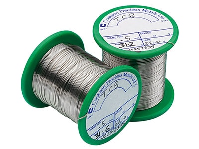 Extra Easy Silver Solder Wire      1.00mm Fully Annealed, 30g Reels,  100 Recycled Silver