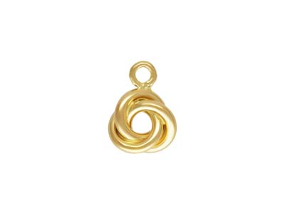 Gold Filled Knot Drop 5mm